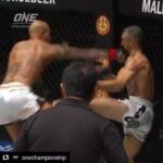Samy Sana Instagram - #Repost @onechampionship (@get_repost) ・・・ CATCH 🦵 ▶ PUNCH 👊 French super-striker Samy Sana keeps it simple! 👊: @samy_sana75 #WeAreONE #Bangkok #MartialArts ___________________________________________________ #ONEChampionship #WorldChampion #Champion #WarriorSpirit #Knockout #KO #Submission #MuayThai #ThaiBoxing #Kickboxing #Wrestling #Boxing #BJJ #BrazilianJiuJitsu #JiuJitsu #Grappling #Karate #MMA #MixedMartialArts #Fight #Fitness #Training #Sports #Entertainment #BeastMode #Asia