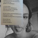 Samya Pascotto Instagram – 1- Drummond
2- Ana Cristina Cesar
3- Angélica Liddell
Para um domingo chuvoso.