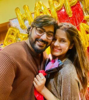 Sanchari Mondal Instagram - Thank u @sangit.tewari ,Suman,manisha ❤️❤️❤️ thanx for everythings …@sangit  ভালো থেকো আর আমাকে ভালো রেখো❤️🥰🥂