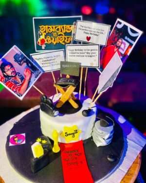 Sanchari Mondal Instagram - Happywala birthday @sangit.tewari 
Many many happy returns off d day❤️😘