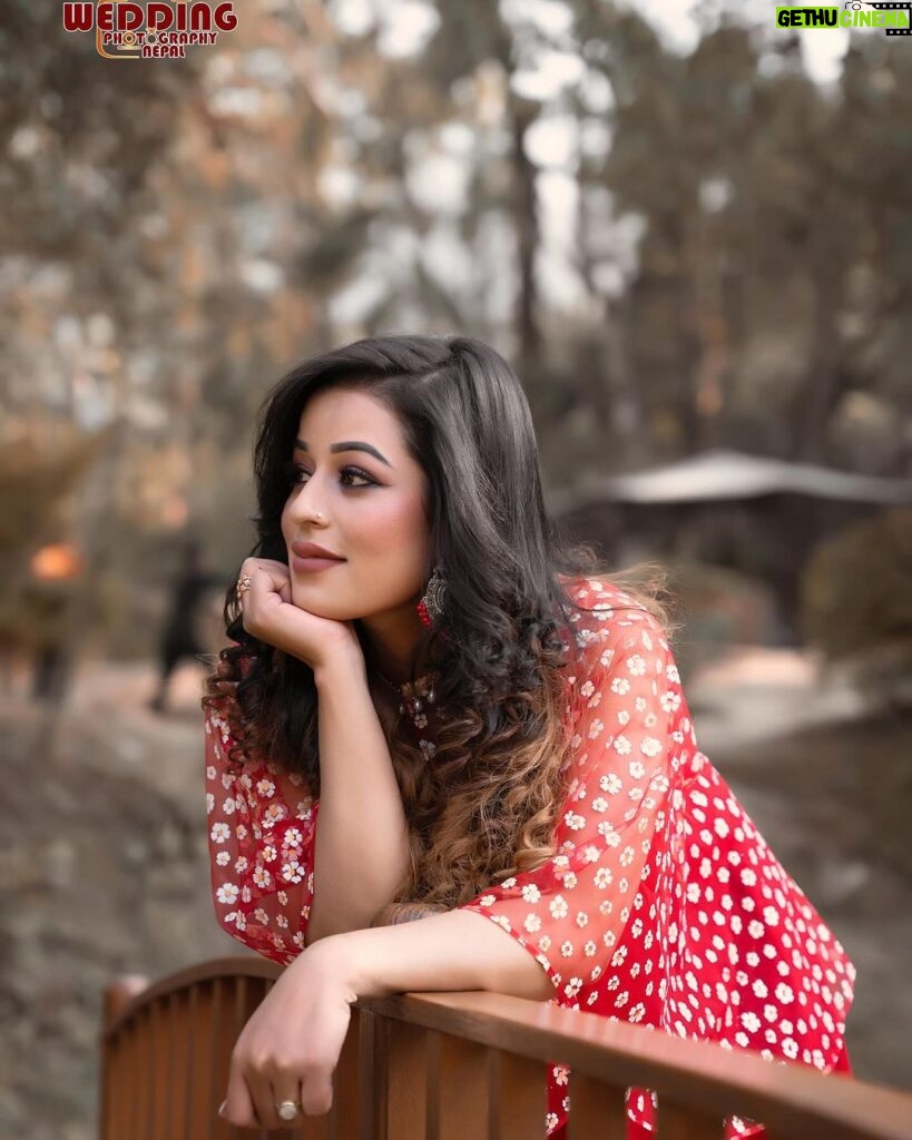 Sanchita Shahi Instagram - Life is beautiful ♥💍 Pic by- Wedding Photography Nepal 🤗 Dress by _ @js_creation_house ♥👗