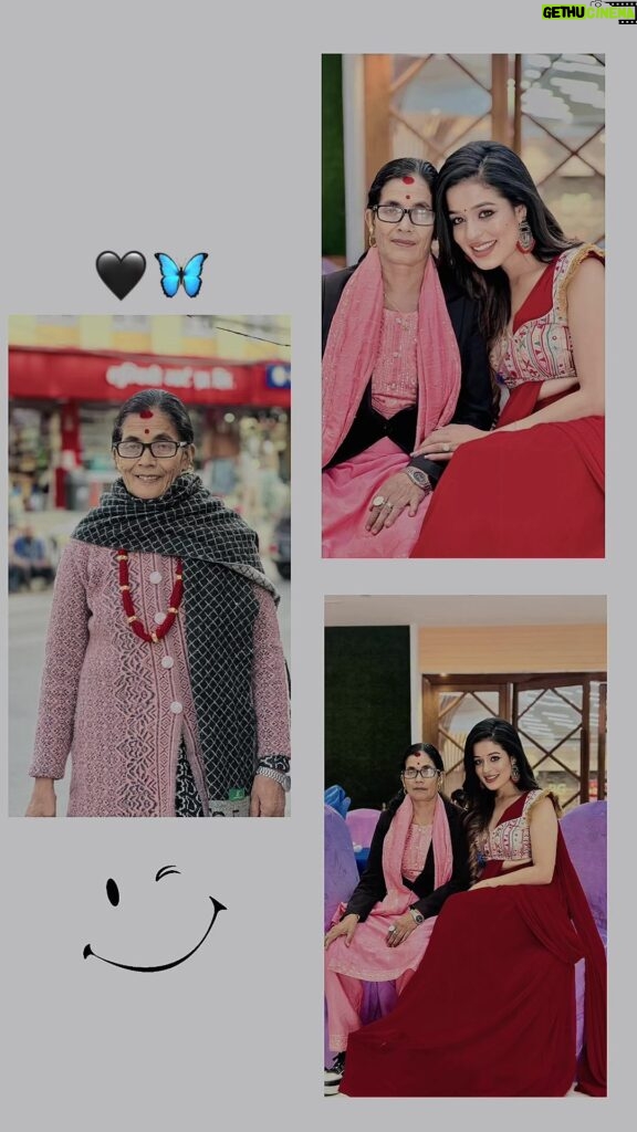 Sanchita Shahi Instagram - मेरो आमा साच्चि नै महान होइसिन्छ !👩‍👧🥺❤