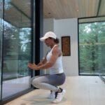 Sangita Patel Instagram - It’s #FITNESSTUESDAY !!! The Iron Knee Challenge 💪🏽 Step by step, control and breathe! Get the whole family to try this…hmm, the taller you are the harder 🤔 Side note - 3 days in the sun watching Shyla play volleyball I got an insane tan! #IronKneeChallenge #Fitness #MakeItFun