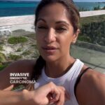 Sangita Patel Instagram - Well…I got my pathology report ❤️ Breathe ❤️…okay so right before this trip, I received the news my suspicious lump was malignant - Cancer ❤️ Yeah… Good news the lump is out but with this type of diagnosis I still have a few more hurdles to face. Last few weeks has tested me physically and mentally and my emotions has been a rollercoaster. This moment sitting down surrounded by blue skies - was really the first time speaking the ‘C’ word as my story❤️ I have the best team of doctors, my blessing of a family and friends. I know I’m going to be fine, conquer this journey. Thank you to everyone who has been asking, checking in, really means a lot - Life is a gift ❤️ Plus, hey, I’m the GEETS 😊💪🏽 #MyJourney #ThyroidCancer #NextChapter #Strong #Community #positivity