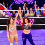 Santana Garrett Instagram - Iconic comeback showdown: Amber O'Neal and Santana Garrett returning to the WOW ring left us shook! Who were you rooting for? 🌟 Let us know in the comments! . . . . . #WOW #WomenOfWrestling #WOWSuperheroes #womenswrestling #professionalwrestling #amberoneal #santanagarett #allamericangirls The Belasco