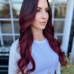 Santana Garrett Instagram - New Hair. ☺️✨💁🏻‍♀️ Swipe to see Emma’s amazing costume! 🙌 @masterpiecehair @bohyme #newhair #haircolor #redhair