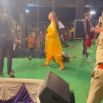 Sapna Choudhary Instagram - A small glimpse of yesterday’s night ✨ Glad to inform you that the last night show was very great and many thanks to all the management of Kajali Teej Mahotsav in Bundi ♥️ #sapnachaudhary #chori #thankgodforeverything Bundi City-Future City