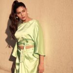 Sapna Choudhary Instagram - Just another day of slaying 💚
