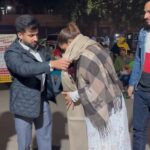 Sapna Choudhary Instagram - Today famous actress @itssapnachoudhary visited ek zaria foundation today Ludhiana, Punjab, India