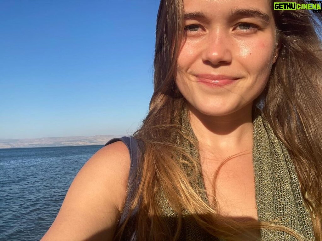Sarah Catherine Hook Instagram - Sea of Galilee
