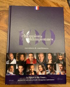 Sarah Ourahmoune Instagram - 🤩Après 2 années de travail et de réflexion, le très beau livre « 100 champions championnes, anecdotes et confidences