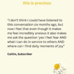 Sarah Wilson Instagram - This episode with Meg Wheatley has ignited the most wonderful conversation on my @substackinc with people who (like you?) are tired of all the infighting, false hope and sad principles for living that seems to be going on in Meta forums. I have never seen anything like it. Come join us. Link in bio and stories.