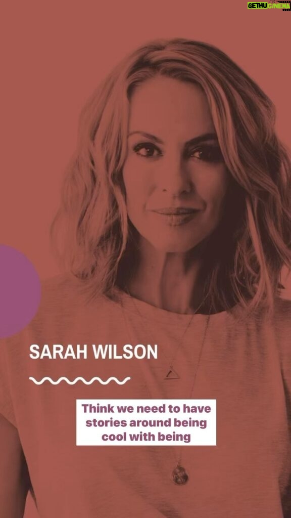 Sarah Wilson Instagram - Dive into the wisdom of Sarah in our latest podcast episode. Subscribe now! 🎙️ #TheStorymakersInstitute