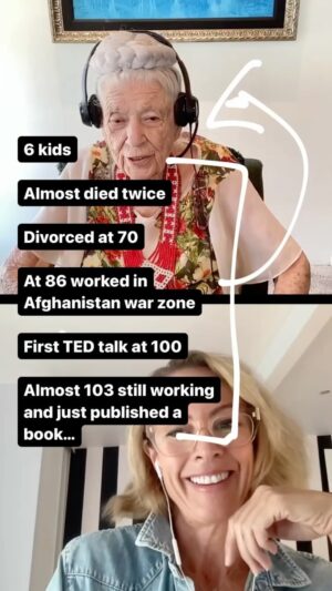 Sarah Wilson Instagram - Meet DR GLADYS MCGAREY, the OG founder of the “holistic” medicine movement. We talk on Wild about how to spend your energy wildly. A very cute episode.

Link to full episode in bio
#wildwithsarahwilson