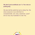 Sarah Wilson Instagram - I’ve written a rant: DON’T JUST VOTE YES, Voice up! The full thing is in bio and stories. We need to take down Dutton et al's misinformation campaign. We can’t be a nation that wakes up on Oct 15 to the news that we were duped by lies! Link to the full @substackinc post in stories and bio. #yes23 @yes23au @f_yes23 #voteyes #yes23