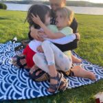 Sarah Wilson Instagram - Family time in Canberra. Girl hugs (there are so few of us in the family), stacks on, “surprise” early birthday lunch with 15 of them (cake made by @scifiwilson with 2/3 of a number “5”…about how old I feel), horse riding gift (siblings claim I remind them of a horse), visited where I grew up, and a few good brothers in their “good shirts”. Big effort made by all ❤️🐴🧚🏻‍♂️🥰 Canberra, Australian Capital Territory