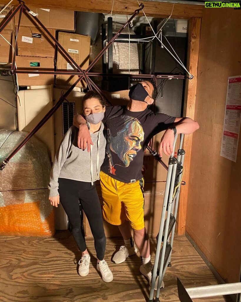 Sasha Clements Instagram - At the tail end of our reno and we’re surviving! 😵‍💫🫠🙂 Gonna be real with you and say that renovating is not for the faint of heart. We are mentally and physically EXHAUSTED. From morning to night, every day, we are working on the house. All while working, going to doctors appointments, finding time for each other and ourselves, and just dealing with all the unexpected things life throws at you. If Corbin wasn’t the most organized and dedicated person on the planet I would have thrown in the towel 😂 We bought this fixer upper after we got married with the dream of making it our own. This is by far one of the biggest challenges we’ve taken on but I know the reward will be so worth it ❤ #homerenovation #fixerupper #remodeling