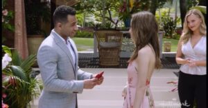 Sasha Clements Instagram - LOVE, FOR REAL😍 airs July 31st on @hallmarkchannel . See what we were up to in Hawaii! ⁠
I had such a fun time rejecting @corbinbleu’s advances and tearfully confessing my love for another 😜

#loveforreal