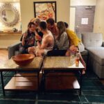 Sasha Clements Instagram – That slow sus look at the end🤣 Of course we had game night in Hawaii. We’re playing Empire which is a game our awesome director @maclainnelson made up and we all need to convince him to patent and sell it so no one steals the idea because it’s SO FUN. Honolulu – Waikiki Beach –