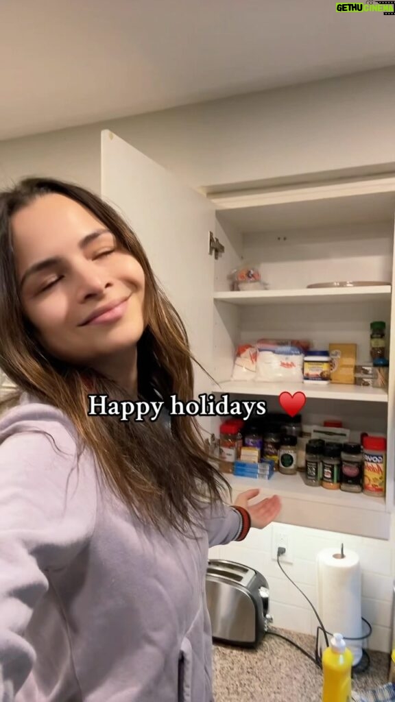 Sasha Clements Instagram - Being the eldest daughter is my love language. Anyone else do this when they visit? 🫡❤ *Tradition doesn’t mean annually. We don’t live in the same country so I don’t get to it every year but when I do I’m purging! *also the first one wasn’t expired. I messed up the video clips but you get the idea 🤌🏼