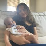 Sasha Clements Instagram – lately: friends, family, and snuggly babies 🩵