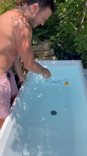 Scott Eastwood Instagram - Changing careers to pool boy. 🥶 @coldplunge
