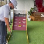 Scott Eastwood Instagram - Just two dudes drinking wine and trying to putt…. Had fun at TPC Sawgrass and The PLAYERS Championship thanks to @MeiomiWines #21+ #MeiomiPartner. Got in some putting practice and challenged @matthew_wolff5 at Meiomi's Sip & Swing simulator. Win or lose, I'm celebrating with a glass of Pinot Noir #mymeiomi
