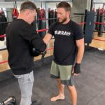 Scott Eastwood Instagram - Before and after. Back working the muay Thai. Cardio needs work. Let’s go. Thanks @artemsharoshkin @theboxingclubsd
