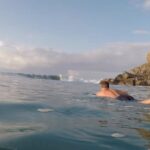 Scott Eastwood Instagram - Here is a shot my buddy got from the water of me getting a fun wave down in 🇲🇽