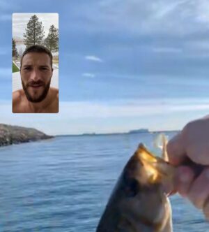Scott Eastwood Instagram - FaceTime while fishing ? 🐠 🎣