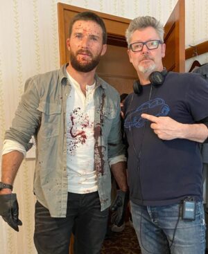 Scott Eastwood Instagram - Putting in some late nights on our film.  #dangerous with our director David Hackl @hackl9290
