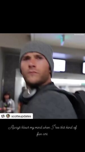Scott Eastwood Instagram - When I see this fan art it moves me.  Couldn’t do what I do with out the fans.  Thanks for all the love.  Didn’t know I was such a dancer.  @channingtatum watch out