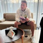 Scott Eastwood Instagram - Pre coffee ☕️. Serious bed head… probably how I look traveling thru most airports.