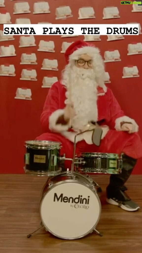 Seán McLoughlin Instagram - Santa Plays The Drums
