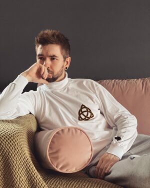 Seán McLoughlin Instagram - The new Éire ☘️ collection designed by me from Cloak is now out.

Éire is Irish for Ireland and we wanted to make a collection celebrating my roots and heritage. We used Celtic symbols like Celtic Knots and the Celtic tree of life (Crann Bethadh). I really hope you like it, please share some stories or facts about your culture and heritage in the comments below! ☘️