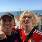 Sean Carrigan Instagram - This week was everything. Love you both to the moon and back. #uncletime #butterflyeffect Los Angeles, California