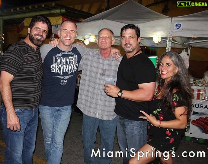 Sean Carrigan Instagram - Miami Springs Alumni & D1 wrestlers right here, with our incredible High School Wrestling coach Dave Ryan & @rayzone8’s wife @queen.elizabeth.the23rd. #MiamiSpringsGoldenHawks #NestorNunez #RayMonzon #TimCarrigan Miami Springs, Florida