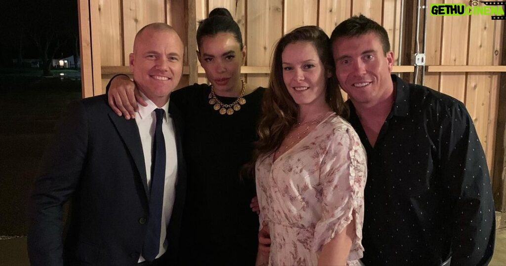 Sean Carrigan Instagram - The cousins at cousin Shawn’s wedding. #Shawn&MercedesWedding Gover Ranch Wedding & Events