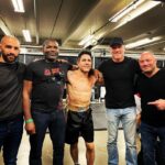 Sean Carrigan Instagram – Incredible night. Could not be more proud of my good friend @rorykarpfdirector on his big win last night. Got to help him get ready for this fight, & cheer him on alongside some absolute greats in the fight game. Congrats my brother, you did it! #KarpfForTheWin @furyfighting @mattserrabjj and outstanding corner work from @dinthomas & @jaredflashgordon National Western Complex