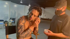 Sebastian Stan Instagram - That’s a wrap. @bilzabub the most talented man in the world and I are out.