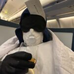 Sebastian Stan Instagram - Thanks @delta for getting me to Europe safely... #BuckytakesEurope