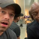 Sebastian Stan Instagram - Lots of Love and many Thank You’s from 2 old 🦁🦁! @ironfist1_
