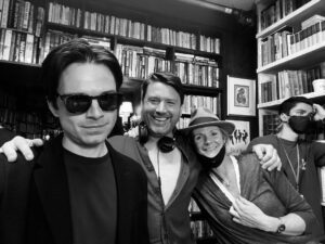 Sebastian Stan Instagram - We are making a movie 
@appletvplus 
@a24 
@picturestart 
@benjamincaron
@charlottebruuschristensen
