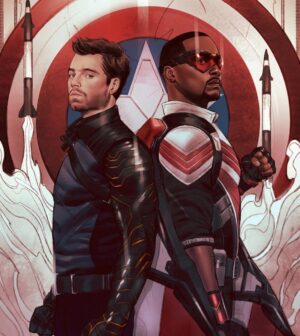 Sebastian Stan Instagram - The Odd Couple. We’re gonna take on BROADWAY too. (When it’s safe again 🙏🏻)

Illustration by @sway_art for @entertainmentweekly