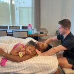 Serena Williams Instagram – Whenever I get treatment @olympiaohanian wants to be there too. So cute 💞