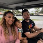 Serena Williams Instagram – Family day on the farm 
@alexisohanian 
@olympiaohanian 
@christopherchip