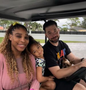 Serena Williams Instagram - Family day on the farm 
@alexisohanian 
@olympiaohanian 
@christopherchip