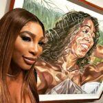 Serena Williams Instagram – To have a picture in the @smithsoniannpg alongside so many historical icons? Mind officially blown 🤯 But to be inducted with your sister? Best feeling ever. Thanks @toyinojihodutola for your vision of having a treasure smile. We need to see more of that. And @robertpruitt what a sensational vision you had of @venuswilliams