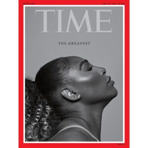Serena Williams Instagram - Thank you @time. 

Thank you everyone. 

It’s been incredible. 

Photographer: Paola Kudacki for TIME @PaolaKudacki 
Writer: Sean Gregory @sgregory31 
Styled by: Kesha McLeod @kmcme17 
Hair: Dhairius Thomas @dhairiusnyc 
Makeup: Nadia Tayeh @tuddynana 
Bodysuit: @serena 
Earrings: @serenawilliamsjewelry