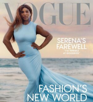 Serena Williams Instagram - Vogue. September issue Cover. There comes a time in life when we have to decide to move in a different direction. That time is always hard when you love something so much. My goodness do I enjoy tennis. But now, the countdown has begun. I have to focus on being a mom, my spiritual goals and finally discovering a different, but just exciting Serena. I'm gonna relish these next few weeks. 🥰

Vogue // @voguemagazine
Photographer: Luis Alberto Rodriguez // @luisalbertorodriguezstudio
Fashion Editor: Gabriella Karefa-Johnson // @gabriellak_j
Hair: The late Latisha Chong ❤️ and Tav Kinard // @iam_thechong
Makeup: Raisa Flowers // @raisaflowers
Entertainment Director: Sergio Kletnoy // @sergiokletnoy
